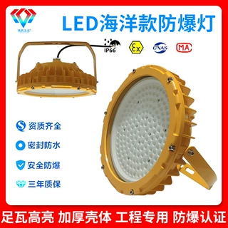 加工led防爆灯20W50W100W系列LED防爆泛光灯应急平台照明灯防爆灯