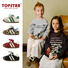 ts正品儿童翻盖德训鞋春秋男女童帆布鞋软底幼儿园宝宝阿甘鞋2050