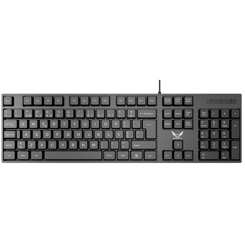 スポット零点の約有線キーマウスセットオフィスキーボード104キーusbポートキーボードオフィス薄型キーボード|undefined