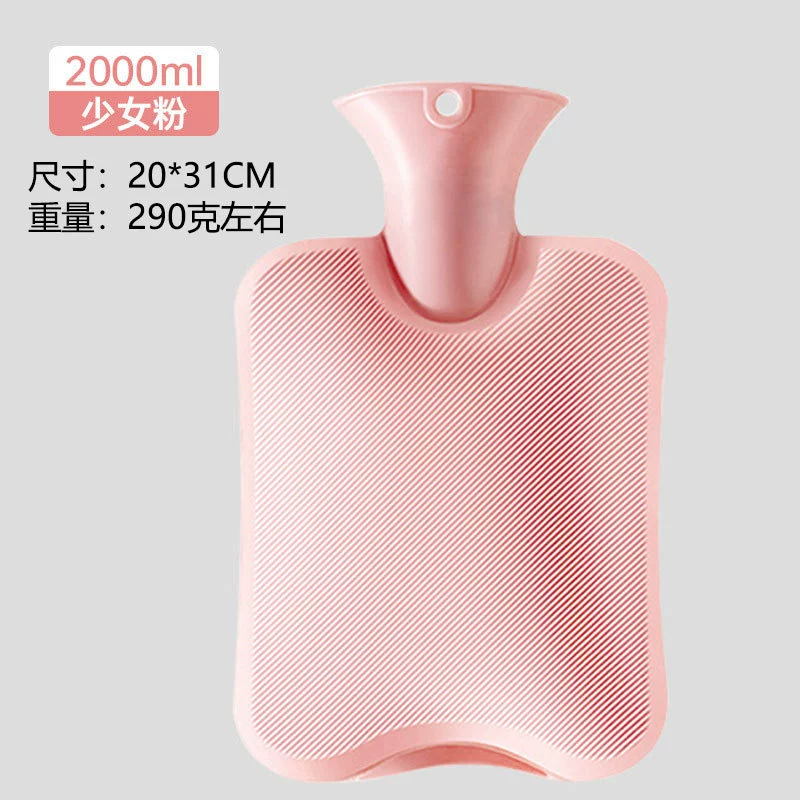 Plush keep warm water container, capacious hand warmer PVC