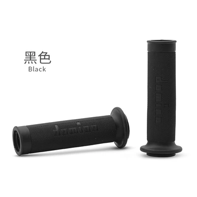 Motorcycle Modification Accessories Domino Domino Handlebar Glue Off-Road Vehicle Fuxi Throttle Grip Cover Anti-Slip (Motorcycle Safety Supplies) - new-domino-handlebar-glue-black