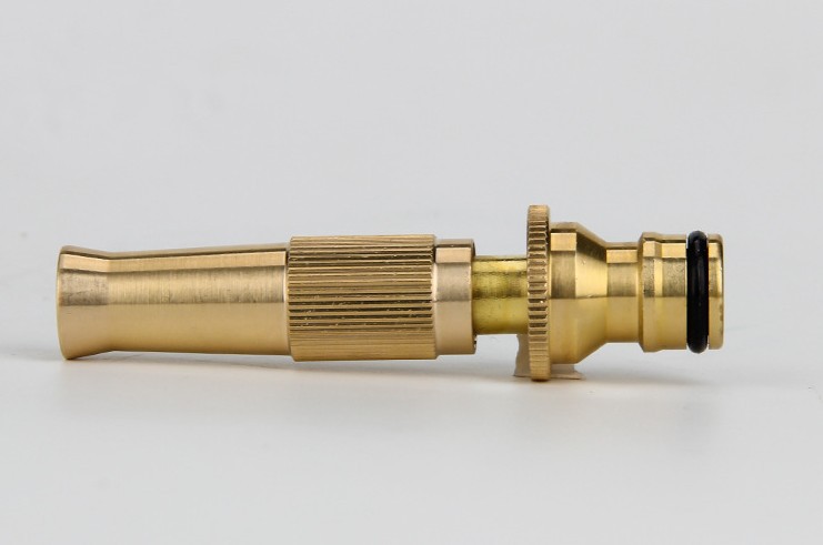 High-pressure Car Wash Water Gun Set All-copper Spray Gun Household Water Pipe Hose Car Wash Artifact Watering Flower Nozzle Booster Tool