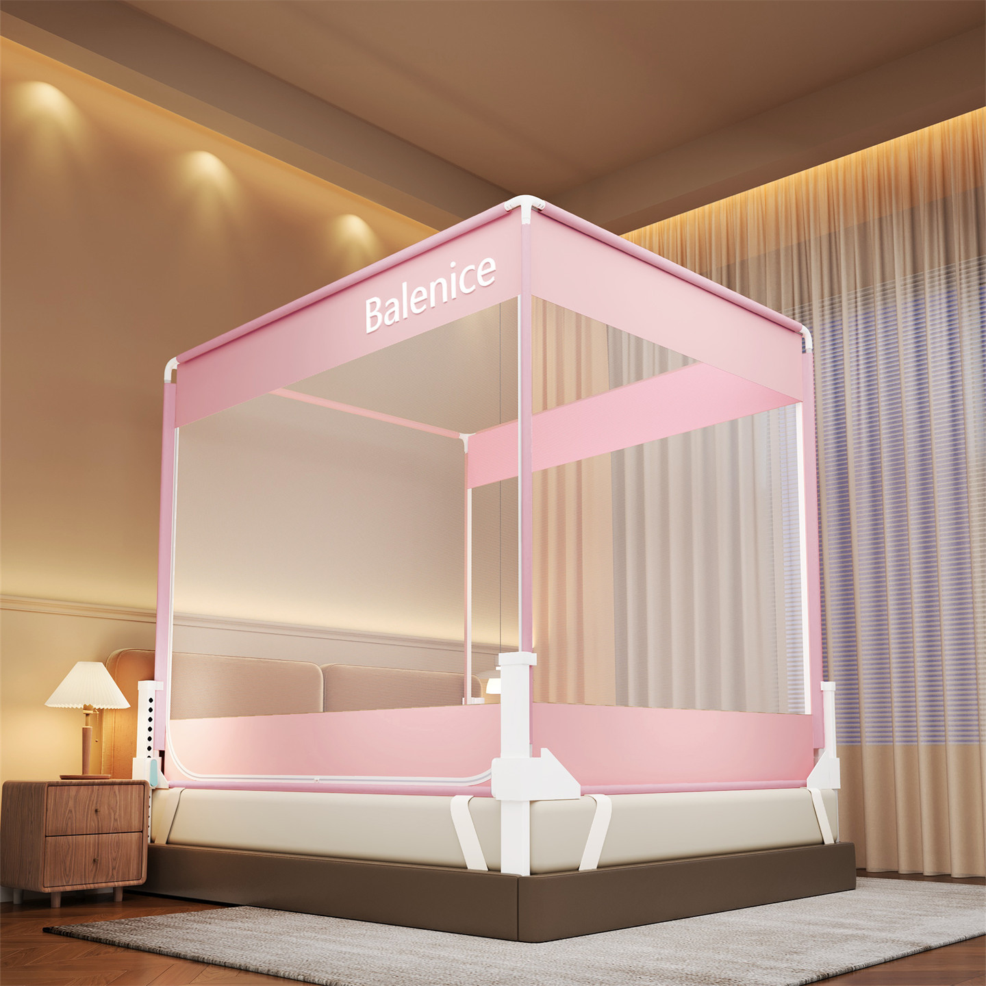 光年粉（三开门） / 120cm*200cm*170cm适用一套（基础款）