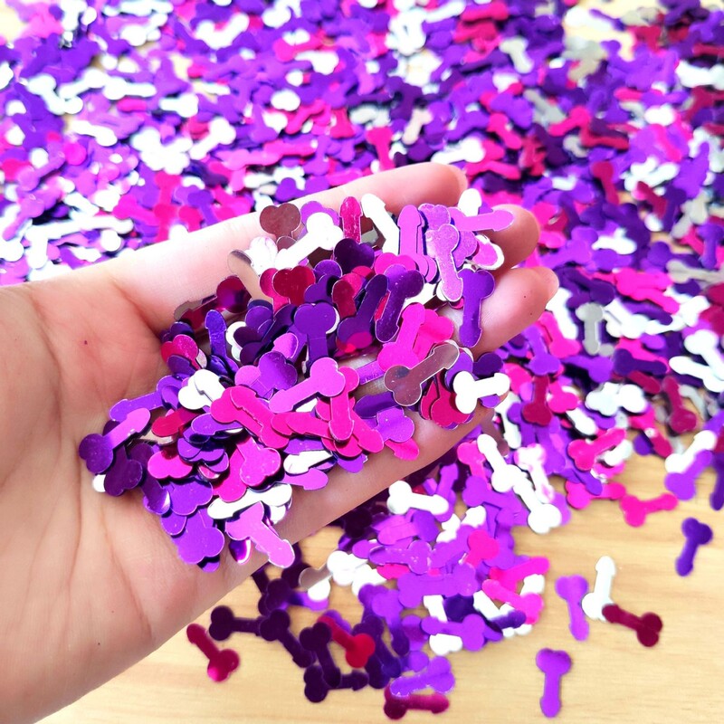 Cross-Border In-Stock Hen Party Novelty Penis-Shaped Glitter Confetti for Atmosphere Setting Cross-Border In-Stock Hen Party Novelty Penis-Shaped Glitter Confetti for Atmosphere Setting