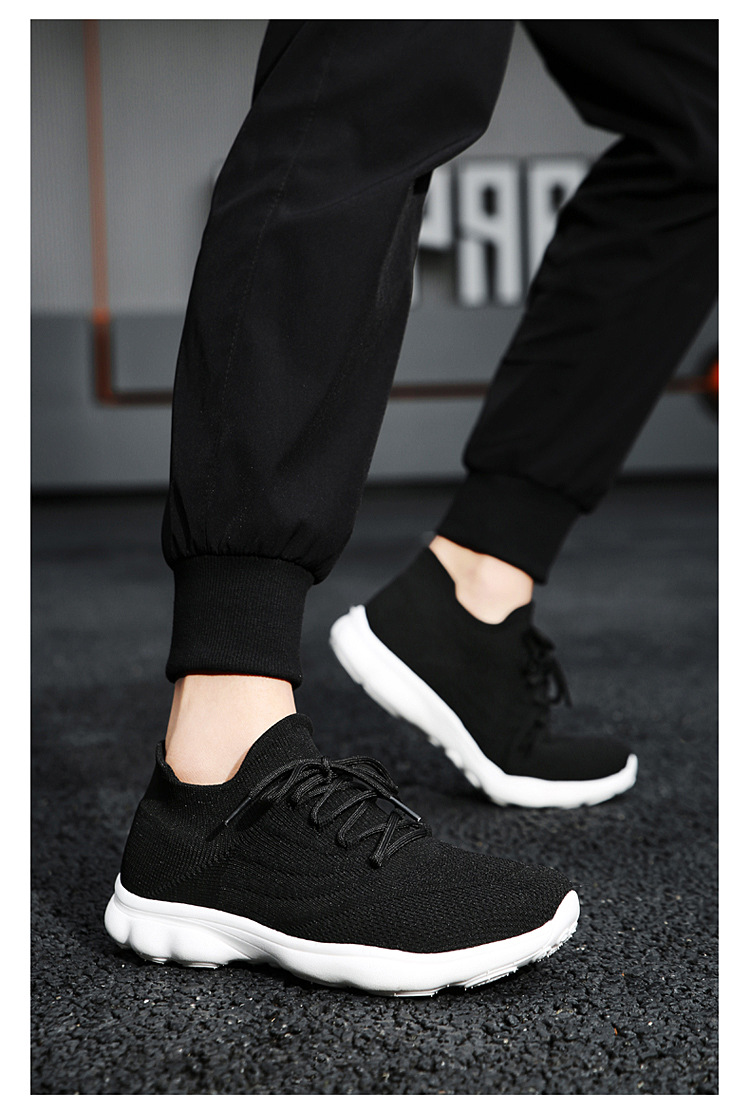 Outdoor-Paar Damen Sommersport, fliegendes gewebtes Mesh, atmungsaktiv, leicht, weich besohlte Tourismus-Wandersockenschuhe,_voghion.com