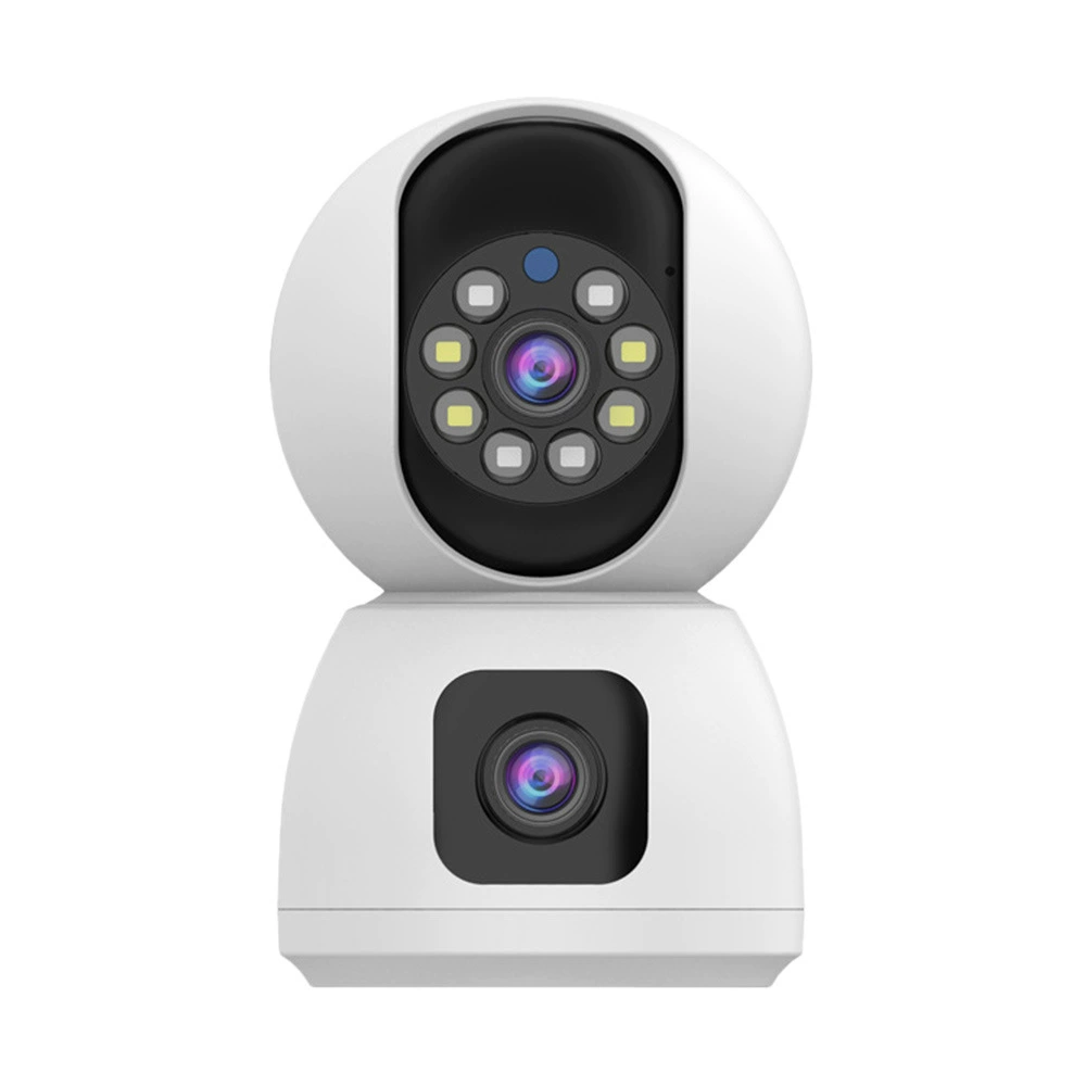K12 Yundai мониторинговая поворотная HD камера, двухдиапазонный интерком, для улицы и помещений, ночное видение, Wi‑Fi, полный детектор