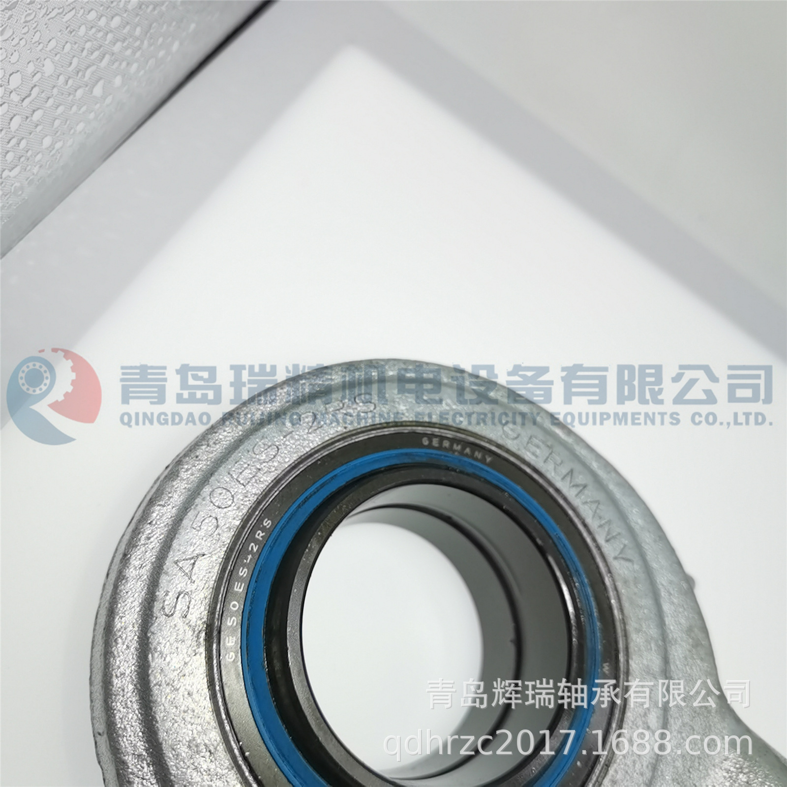 S-K-F 杆端关节轴承 SA50ES-2RS 外螺纹M52X3 全新无盒