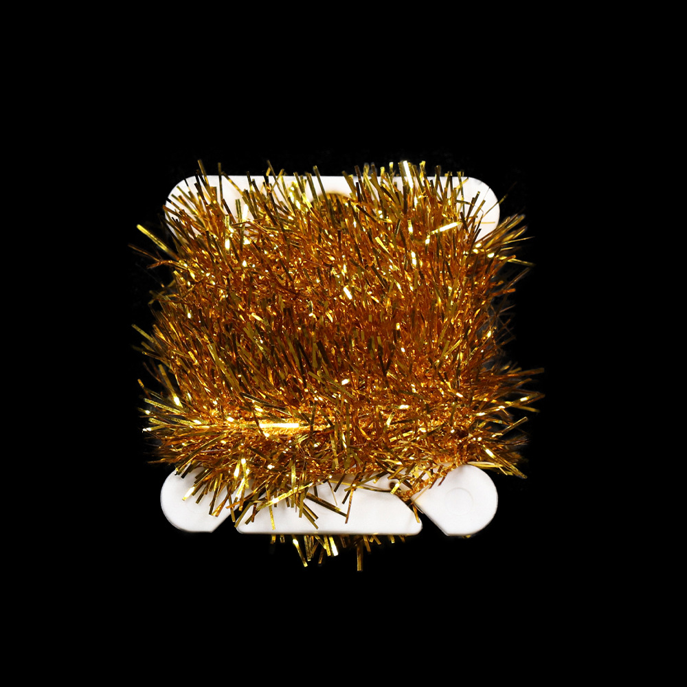 Luyafei mosca cebo material de unión unilateral línea de cristal bajo trucha cinturón decorativo lana gancho cebo línea de unión