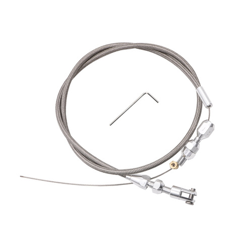 Car modification parts 36-inch throttle cable braided throttle cable kit suitable for Chevrolet from 1997 to 2007
