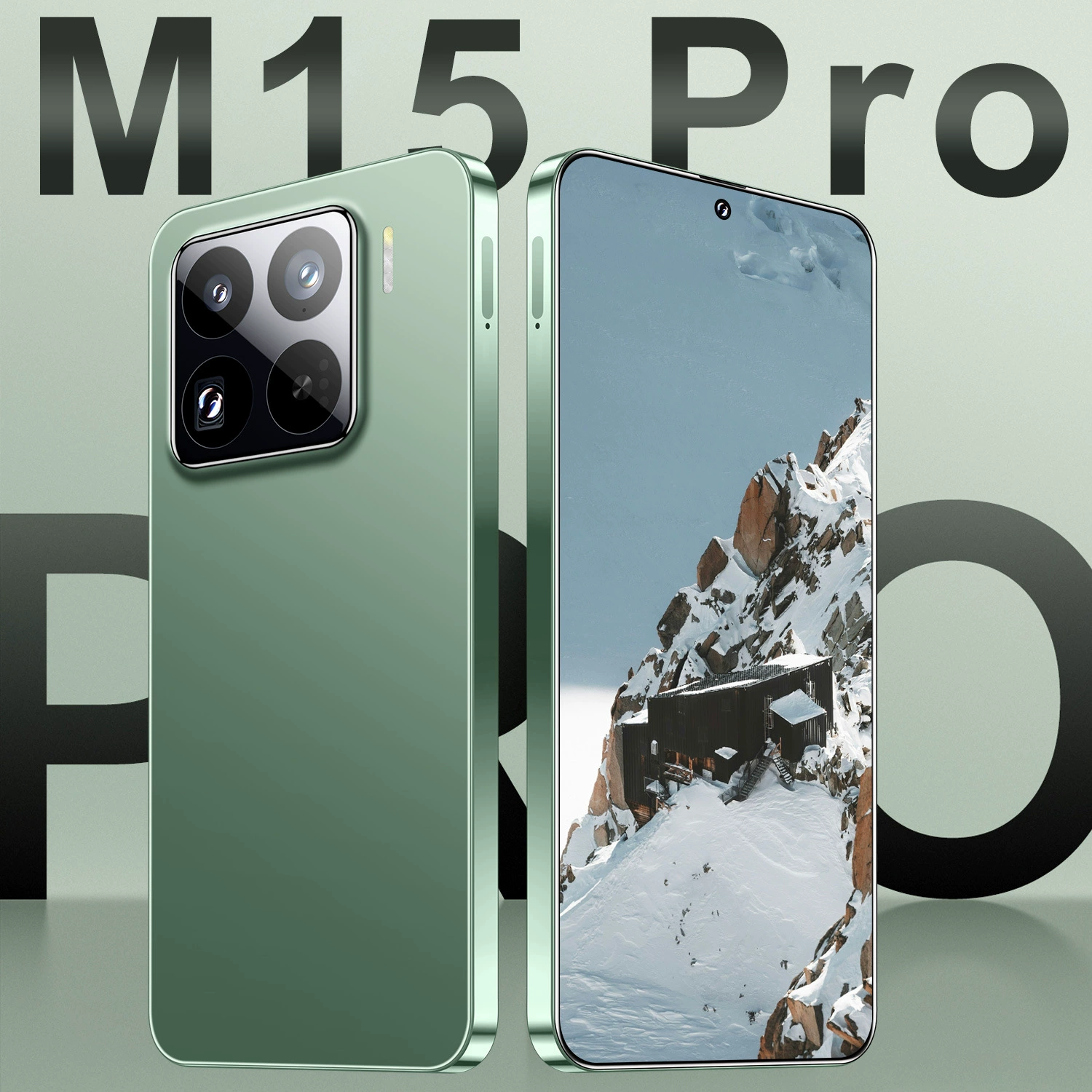 Новый M15 Pro кросс-бар мобильный телефон глобальная версия 16+1T высоко-четкость экран Android смартфон источник производитель
