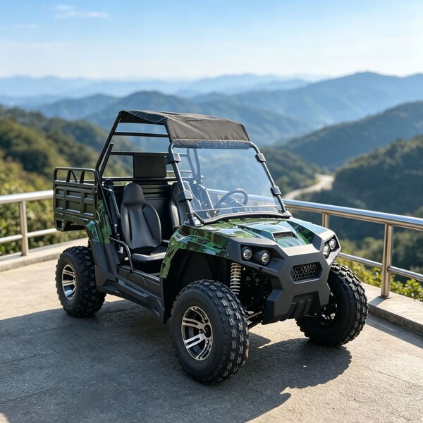 Cross-border kart with bucket