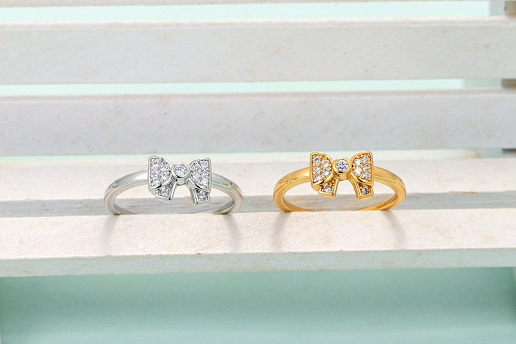 Rings Classification Birthday Occasion Copper Material Metal Plating Geometric Zircon