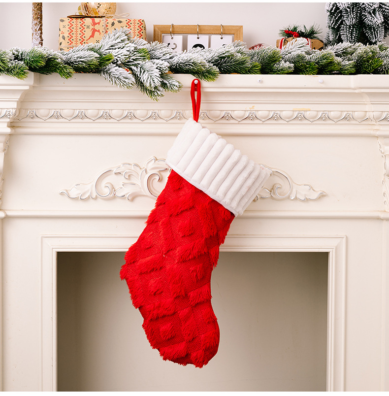 Christmas Sock Cloth Party Hanging Ornaments display picture 2