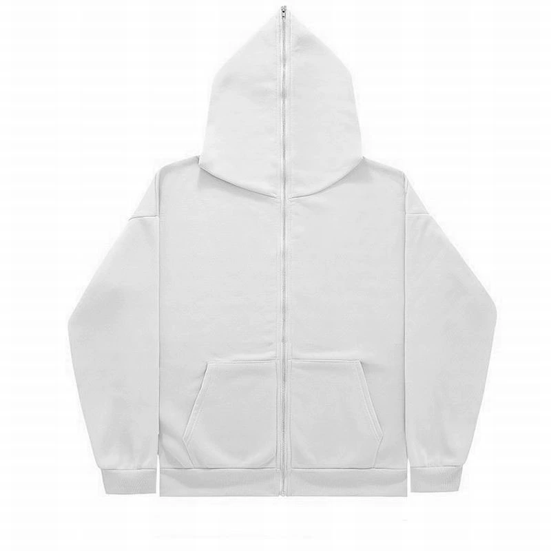 Мужской худи с полным молнией, разноцветный, размеры S–XXXL, варианты с короткой молнией и без молнии