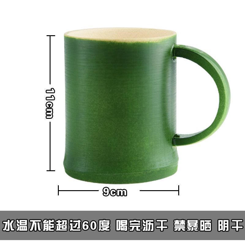 [400ml] 녹색 손잡이 컵