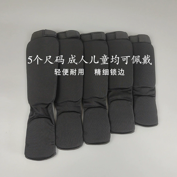 Боксерские вязаные гейтры для тренировки, черное защитное снаряжение для детей и взрослых мужчин и женщин