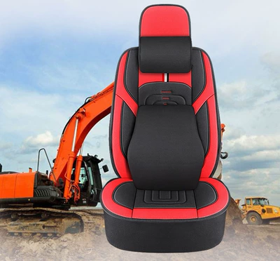 Seat cushion, seat cover — Xiaosong Hitachi Liugong Xugong Linggong - memory-version-red