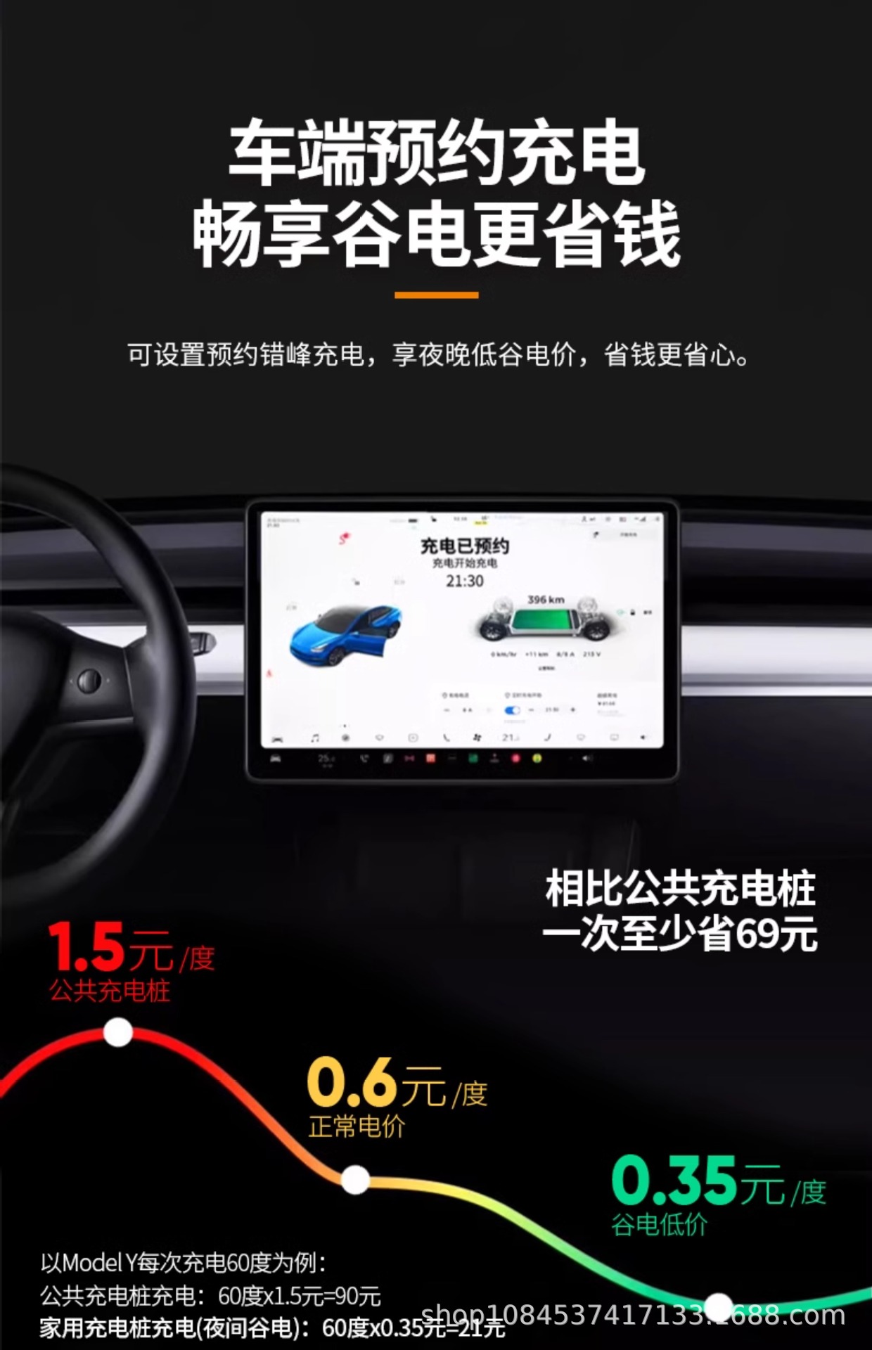 7Kw Fengying Home Charging Station, Card and Qr Code Version, Special Link for Electric Vehicle Redemption