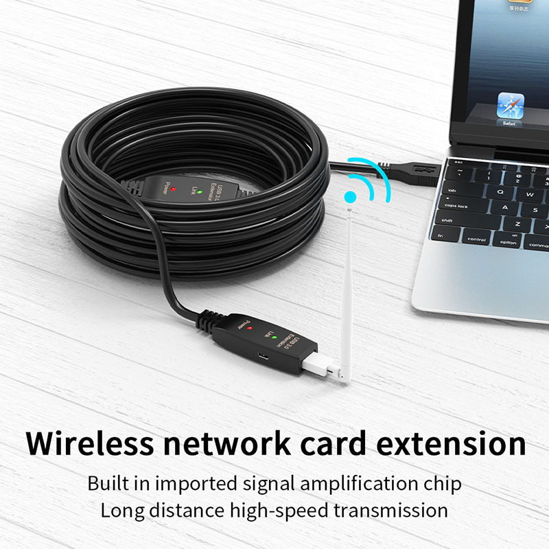 纯铜usb3.0延长线5米10米20米公对母带信号放大器usb接口延长线|undefined