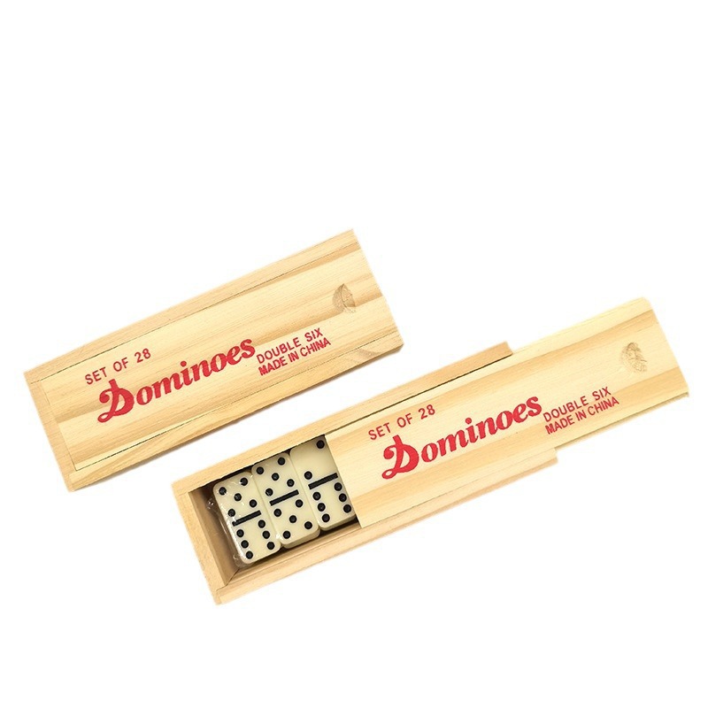 4807 деревянный ящик-домино размер: 4,8х2,4х0,7см