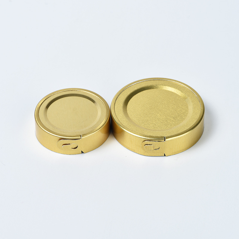Fabricantes de suministro de Nido de Pájaro cubierta de lágrima productos de cuidado de la salud cubierta de aluminio tapa de la botella de jugo de botella enlatada cubierta de metal Ezra