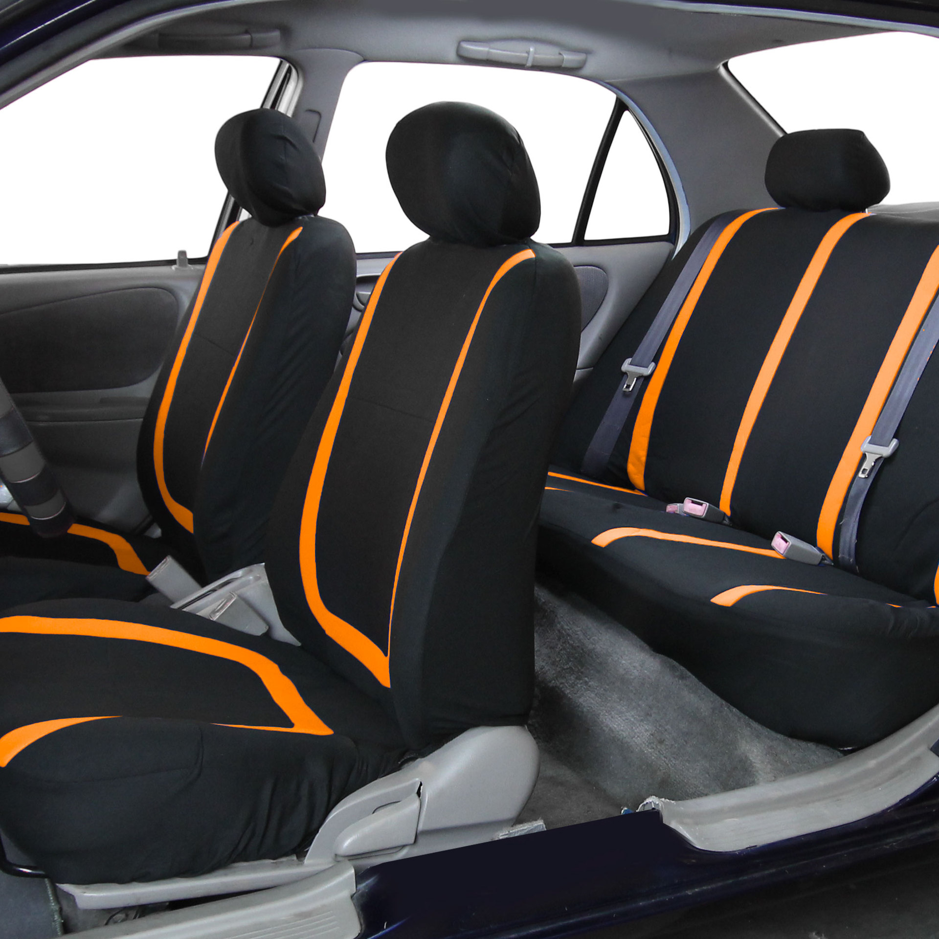 General Motors Five-Seater Polyester Fiber Patchwork Car Seat Covers for Export to Russia, Mexico, and the United States