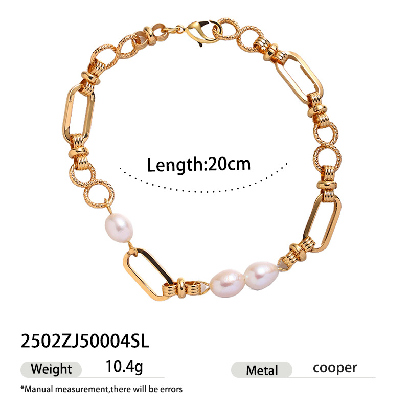 Europa y los Estados Unidos lujo ligero transfronterizo pulsera de alta sensación de perla natural exquisita nicho diseño universal ventas calientes nuevas