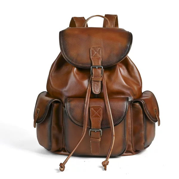 2024 New Retro Backpack Casual Large Capacity Backpack Business Travel Shoulder Bag