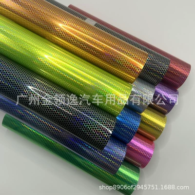 Car headlight protective film Honeycomb Color Changing Film Mesh