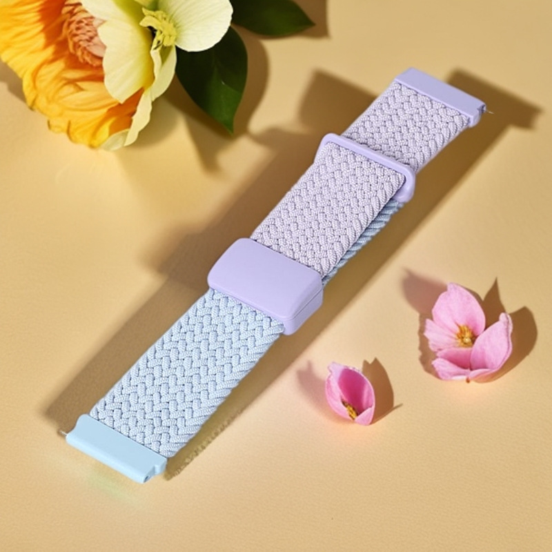 Suitable for Casio Small Square Watches Ae1200/1300/F91W/W218/A168 Magnetic Dual-Color Nylon Watch Strap Suitable for Casio Small Square Watches Ae1200/1300/F91W/W218/A168 Magnetic Dual-Color Nylon Watch Strap