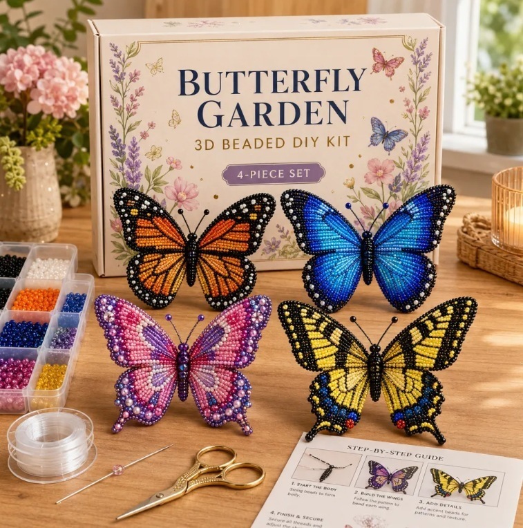 Kit de Cuentas de Animales DIY 3D Plástico