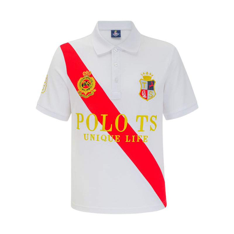 Polo deportivo nuevo de estilo británico para hombre, manga corta, casual transfronterizo, costuras diagonales, bloques de color, algodón, talla grande, golf.