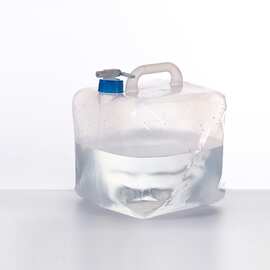 户外露营折叠储水桶带龙头便携式自驾游车载塑料蓄水箱折叠桶水箱