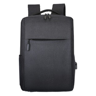 Cross-border Backpack Simple Laptop Business Computer Bag Campus Student Schoolbag Trendy Travel Backpack Printable Logo
