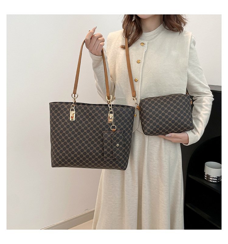 750g Weight Zipper Closure Type Double Shoulder Straps Strap Type Bag Sets Bags Type Daily Occasion PU Material Women's Backpack Backpack Geometric Pattern All Seasons Season Women's Gender Elegant, Basic Style Square Shape Women's PU Geometric Elegant Basic Square Zipper Bag Sets 13