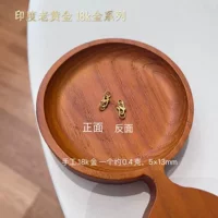 Индия старое золото 18K золото Пряжка DIY аксессуары древнее золото s Пряжка материалы ручной работы оптом