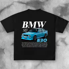 BMW M3 E30 Car T-Shirt for Men, Mens Clothing, Sexmachine Tentac O