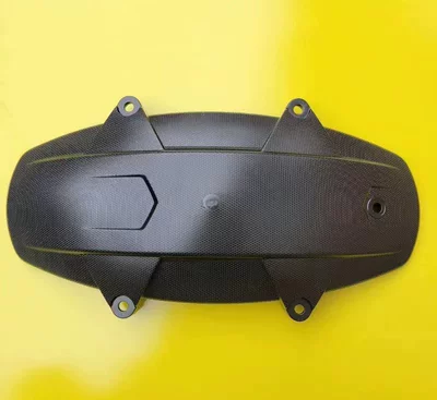 Electric car rear fender black suitable for Dragon light bee surron detection talaria Qingfeng with bracket (Electric vehicle fender) - black