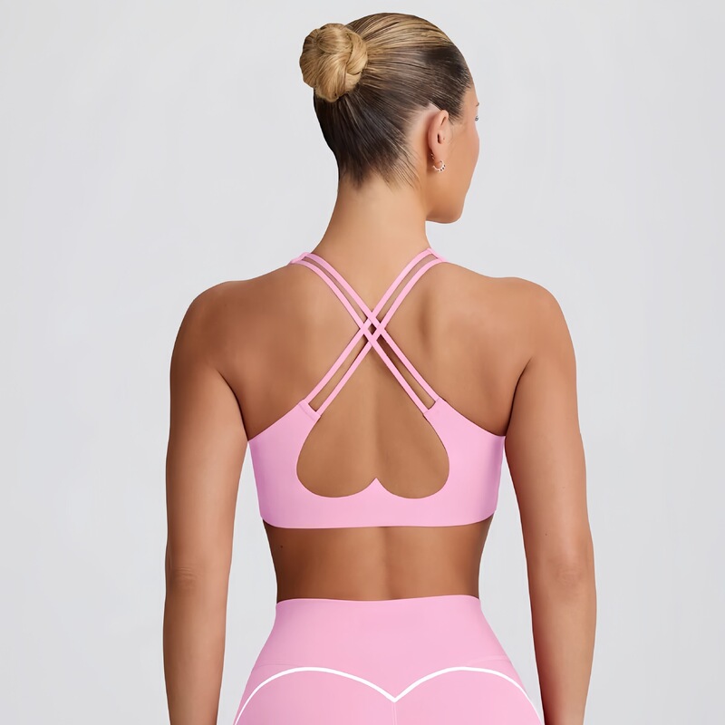 Love-Themed Shorts, Yoga Short-Sleeve Tank Top Set, Fitness Comfortable Versatile Bra with Beautiful Back and Chest Pads Two-Piece Set Love-Themed Shorts, Yoga Short-Sleeve Tank Top Set, Fitness Comfortable Versatile Bra with Beautiful Back and Chest Pads Two-Piece Set