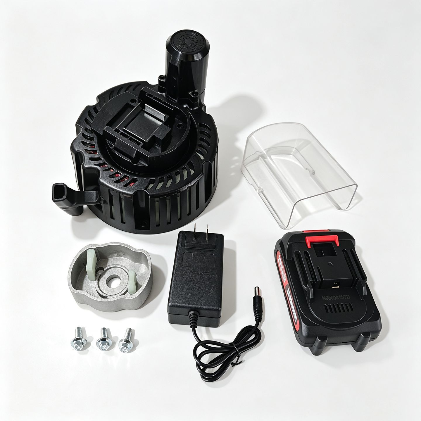 GXV160 lawn mower hand-pull start modified to electric start, lithium battery start modified to one-button start