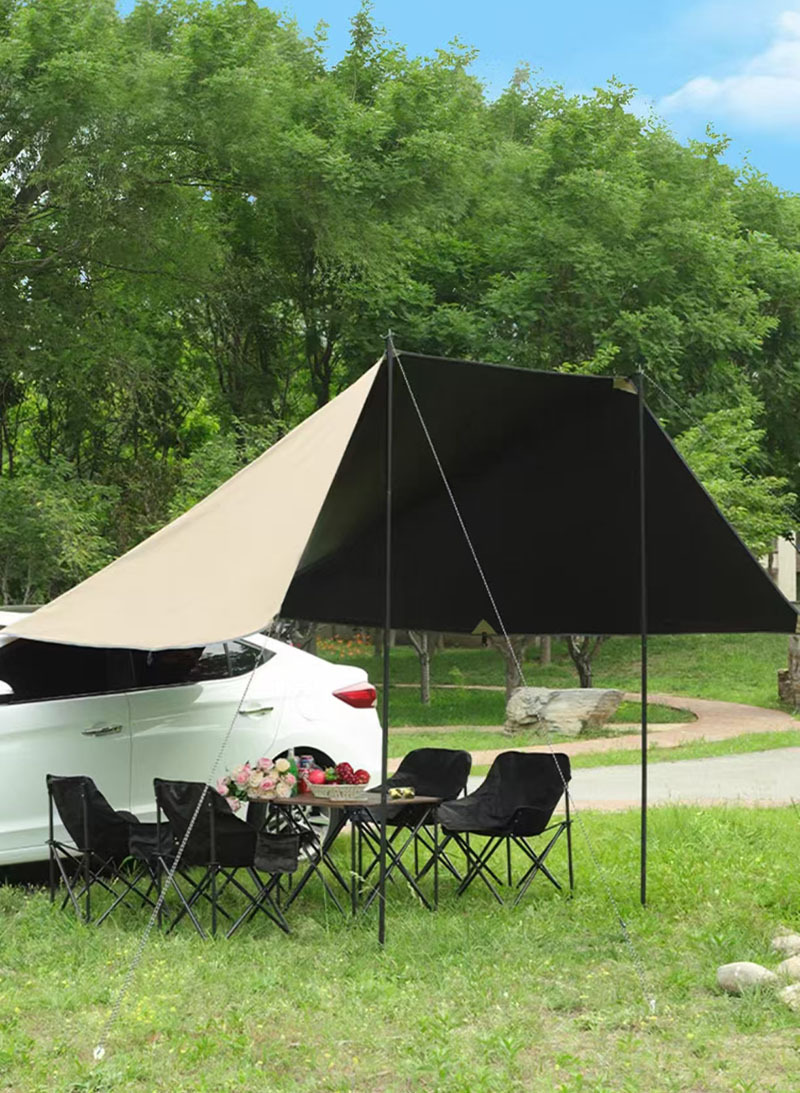 Manufacturer Wholesale Car Side Canopy, Outdoor Portable Camping Picnic Car Side Vinyl Canopy