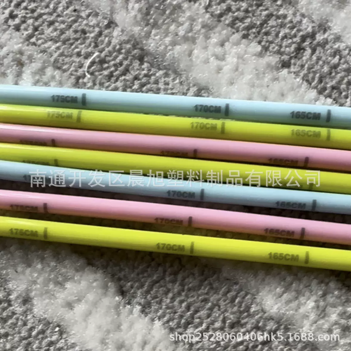 刻度绳PVC绳跳绳TPU绳分段式儿童跳绳印LOGO风阻绳减脂晨旭有绳