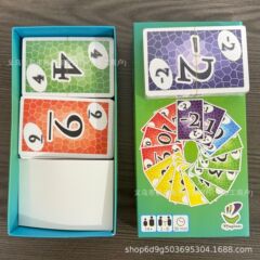 跨境专供桌游卡牌skyjo数字桌游ADULT 聚会派对搞笑卡牌桌游棋牌