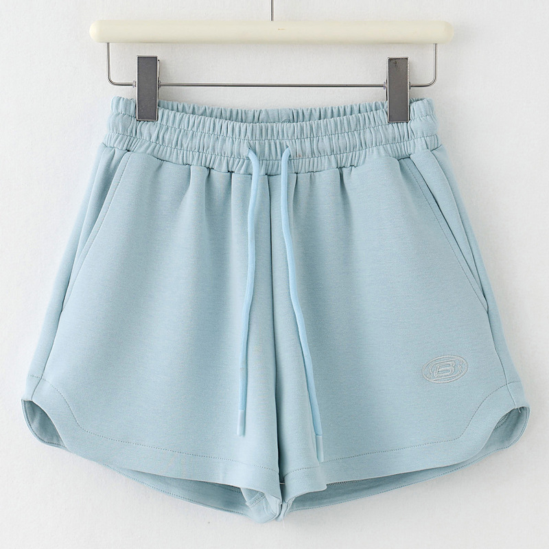 2026 New Style Sweet and Spicy High-Waisted Slimming Casual Wide-Leg Hot Pants Thin Summer Petite Sports Shorts Women's Clothing 2026 New Style Sweet and Spicy High-Waisted Slimming Casual Wide-Leg Hot Pants Thin Summer Petite Sports Shorts Women's Clothing