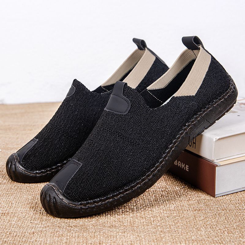 Nuevos zapatos de hombre de verano, zapatos casuales de malla, zapatos de conducción cómodos de moda, zapatos antideslizantes con base de tendón