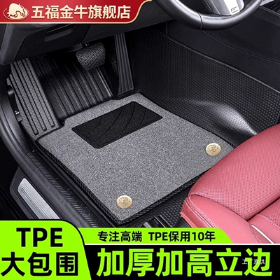Universal Foot Pad — Full Surround Tpe Car Floor