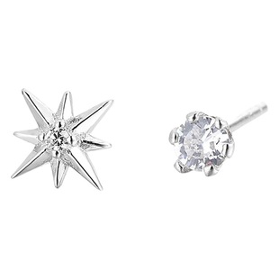 Асимметричные серьги-гвоздики Awn Star из циркона женские серьги-гвоздики из стерлингового серебра 2023 новые модные серьги-гвоздики женские нишевые дизайнерские чувства