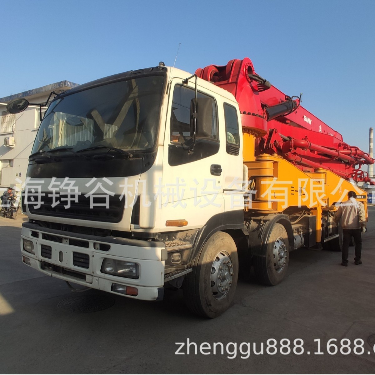 三一52米泵车 五十铃底盘 42米36米47米混凝土