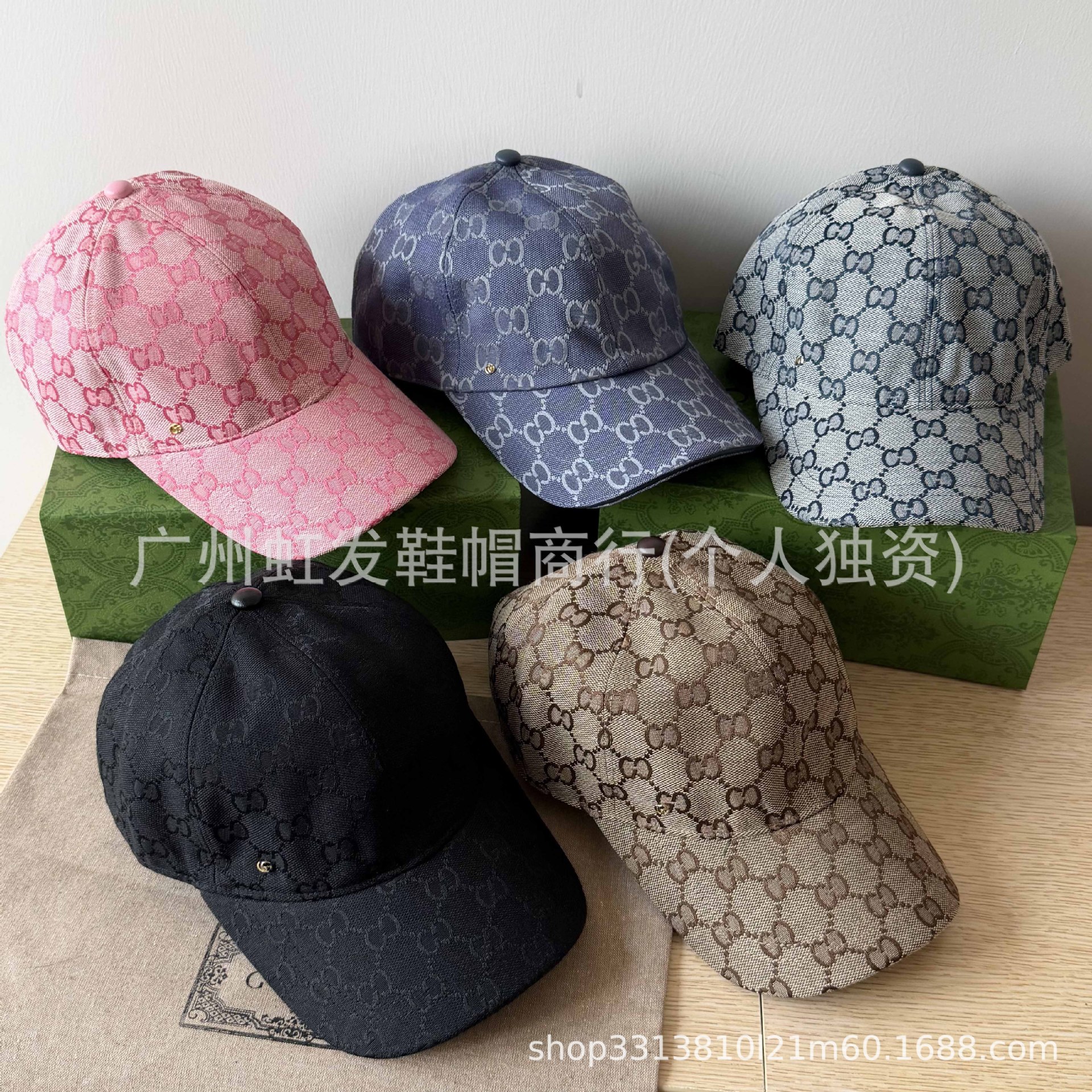 G家棒球帽跨境外贸糖果色时尚字母刺绣g小标男鸭舌帽防晒遮阳帽子