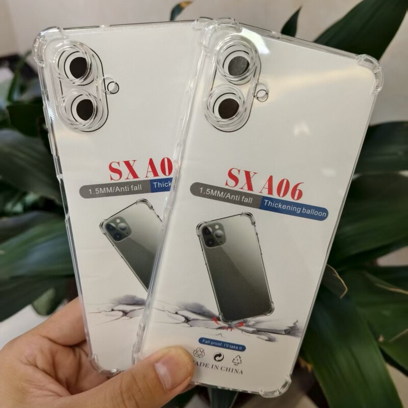 Suitable for Samsung A06, Four-Corner Anti-Drop Thickened Transparent Tpu Airbag Phone Case, Suitable for A16/A56/A26 Suitable for Samsung A06, Four-Corner Anti-Drop Thickened Transparent Tpu Airbag Phone Case, Suitable for A16/A56/A26